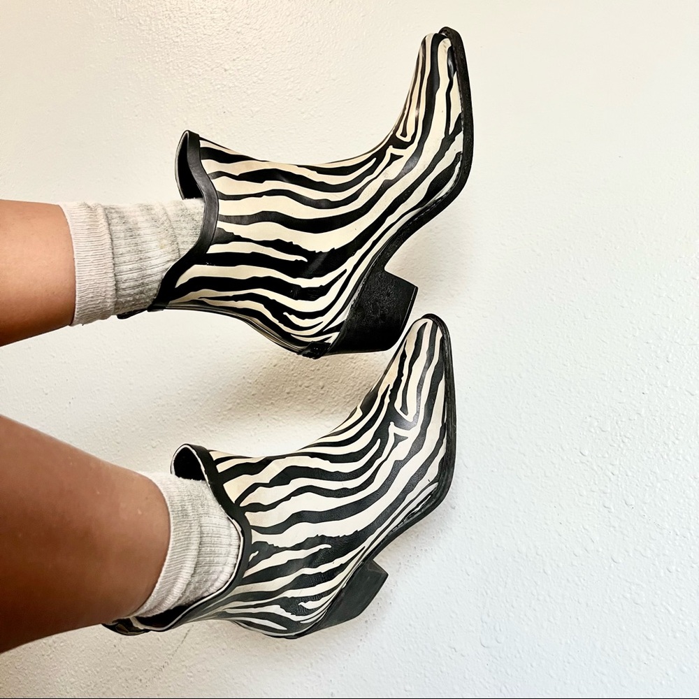 Corkys western zebra boots